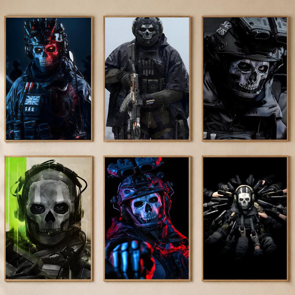 Pc Gaming Quotes - Pôster Call of Duty Simon Ghost