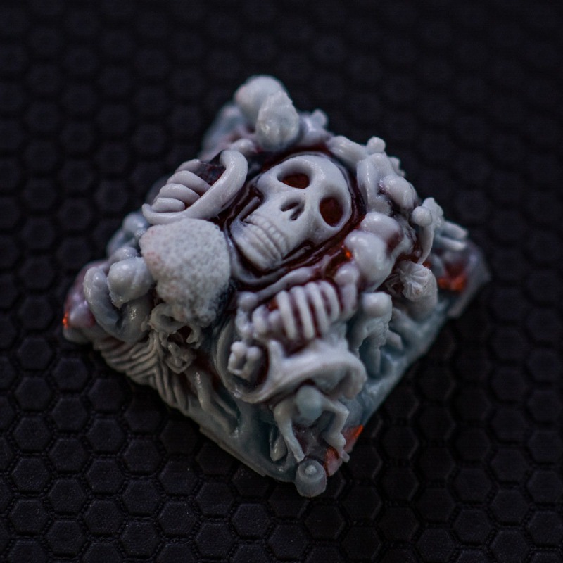 Custom Keycaps - Teclas de Resina Personalizadas Gameboy com