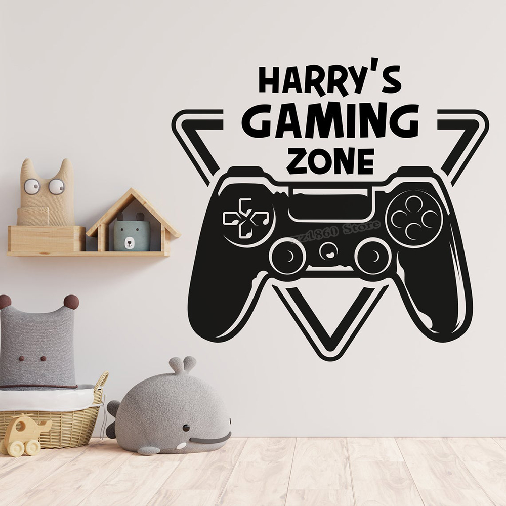Pc Gaming Quotes - Nome personalizado zona de jogos parede