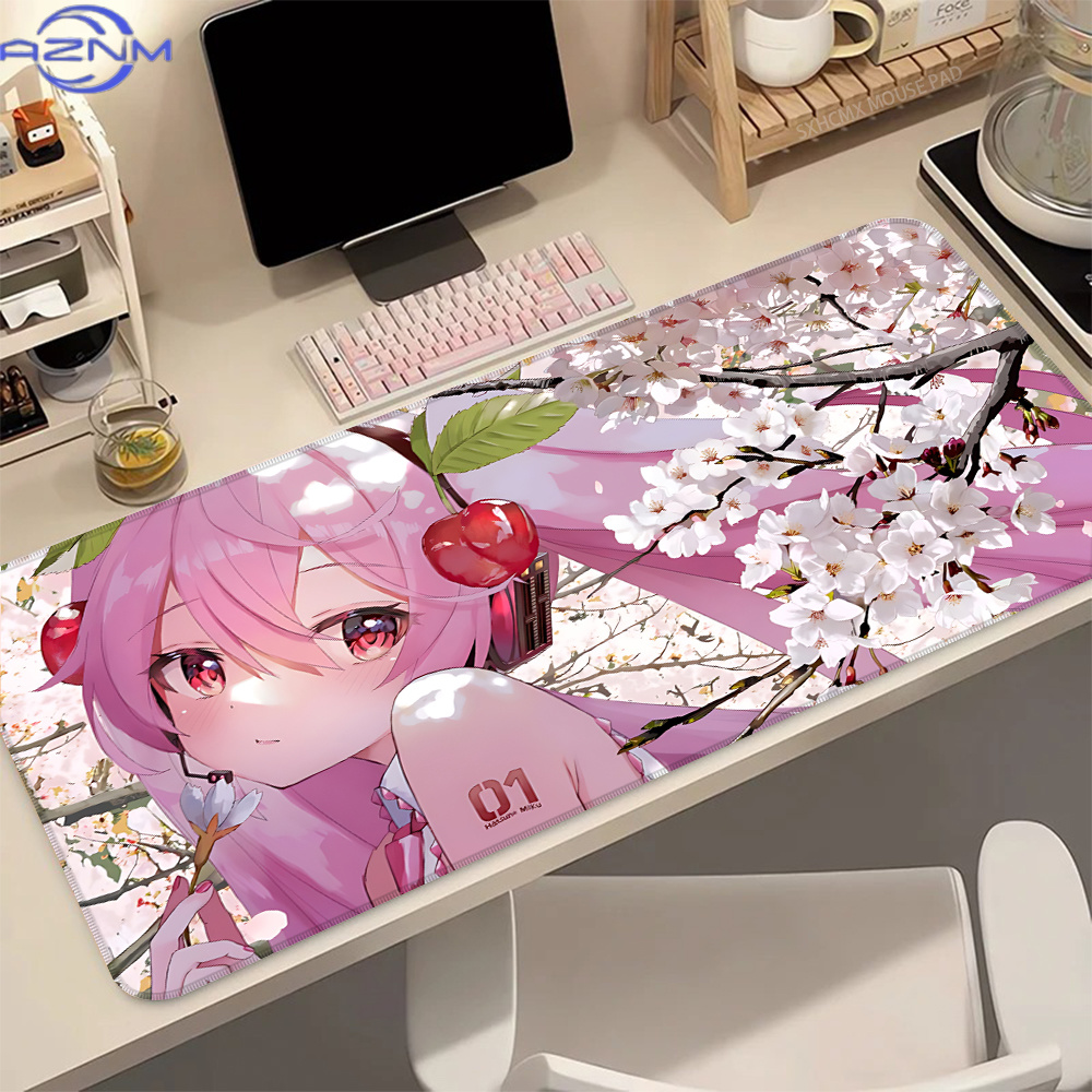 Pc Gaming Hatsune Miku - Mouse Pad Grande Kawaii Hatsune Miku