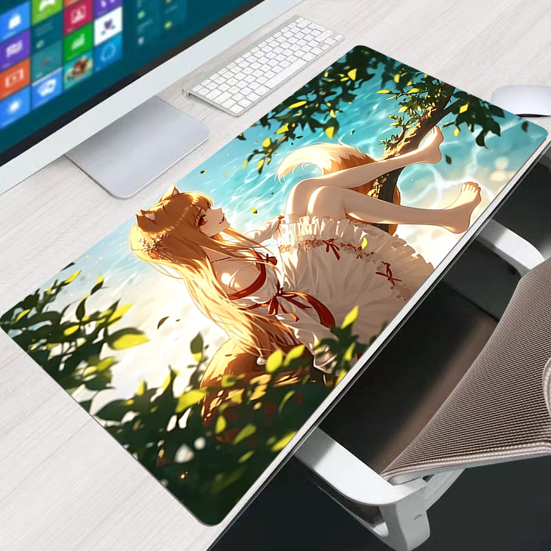 Pc Gaming Kawaii - Mouse pad de anime com impressão