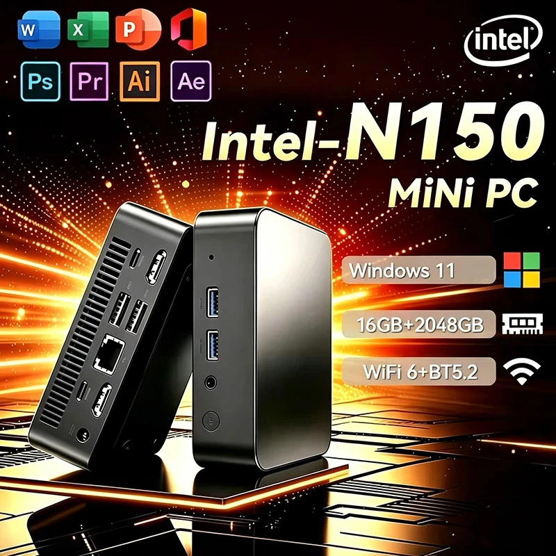 Pc Gaming Setup - NOVO Mini PC Windows 11 Intel