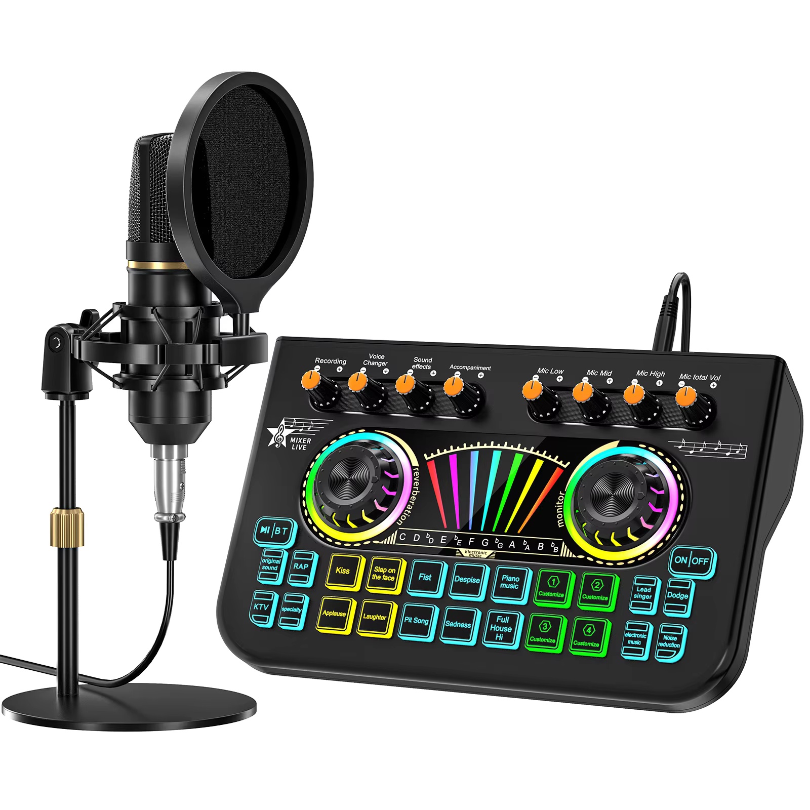 Pc Gaming Setup - Kit de Microfone para Podcast Tenlamp