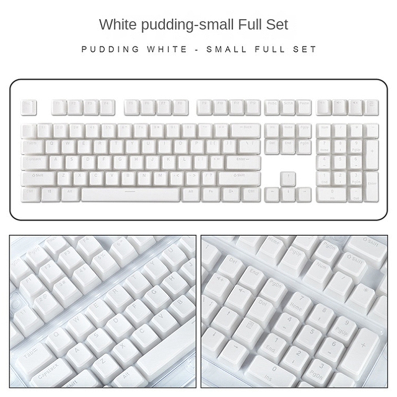 Teclado Mecânico Pudding Hat B - Custom Keycaps avaliação e preço