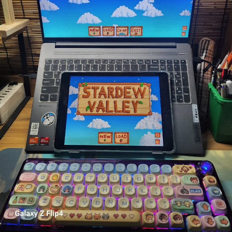 Stardew Valley 78 Keycaps Pixe - Custom Keycaps avaliação e preço