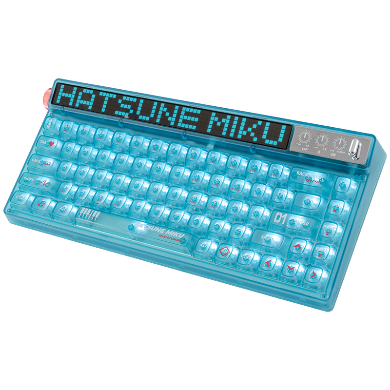 Anime hatsune miku série tecla - Pc Gaming Hatsune Miku avaliação e preço