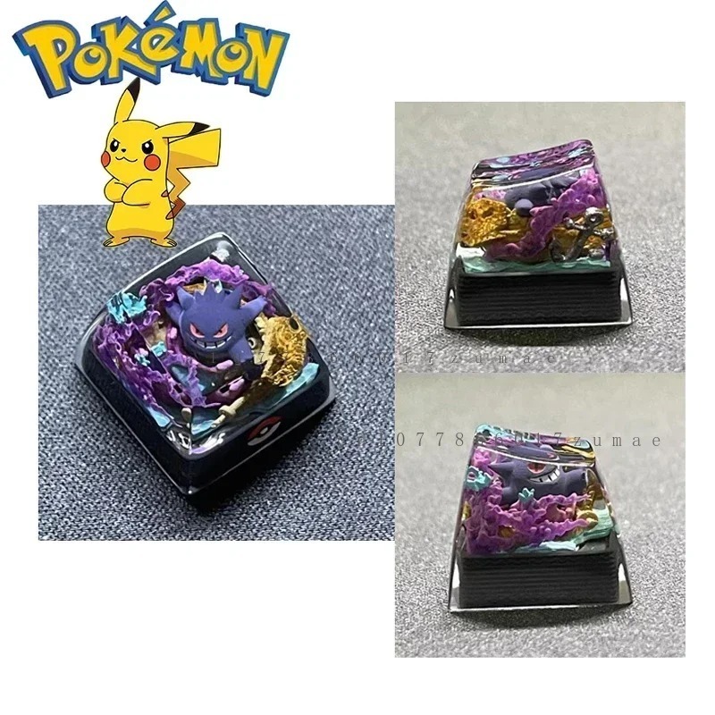 Pokemon anime keycaps gengar p - Custom Keycaps avaliação e preço