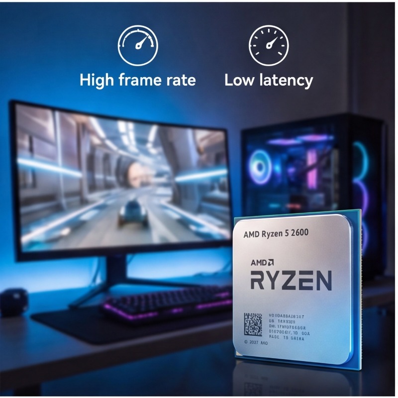 Processador AMD Ryzen 5 2600 R - Pc Gaming Amd Ryzen 5 avaliação e preço