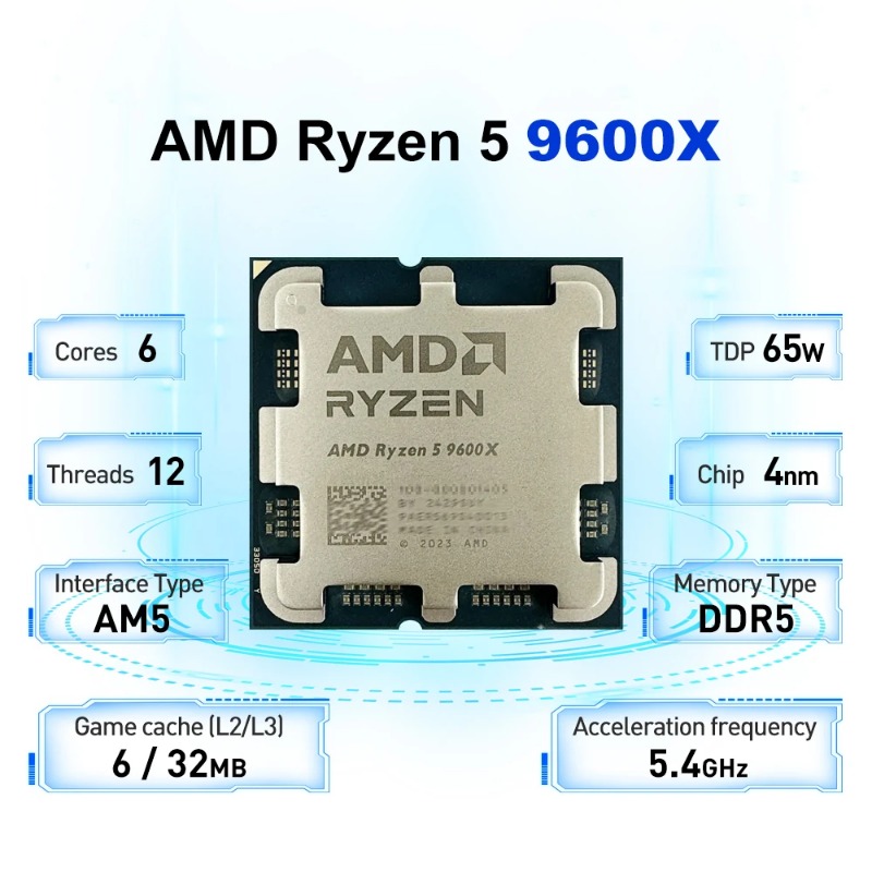 Processador de Jogos de Alto D - Pc Gaming Amd Ryzen 5 avaliação e preço