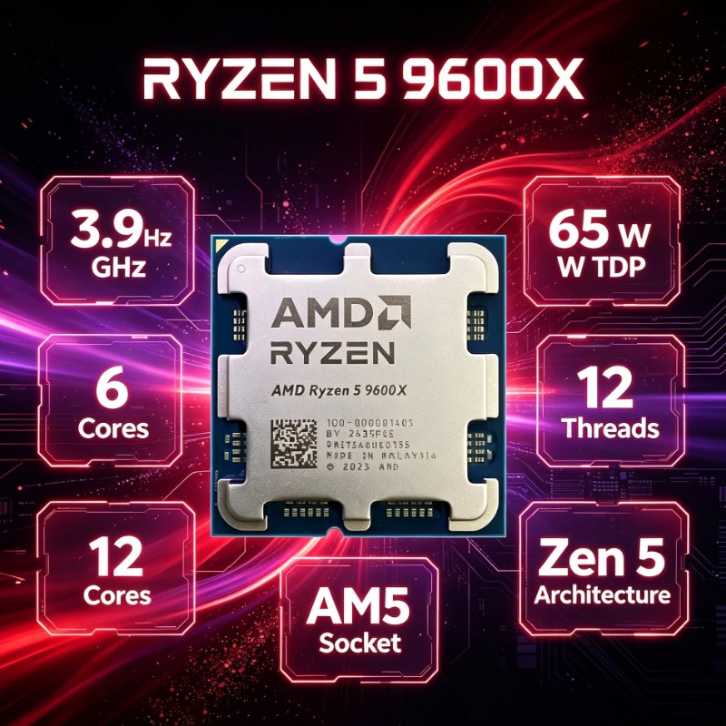 Processador de Jogos de Alto D - Pc Gaming Amd Ryzen 5 avaliação e preço