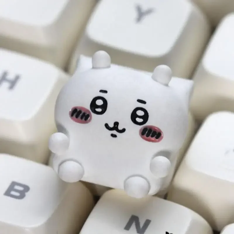 Teclado Mecânico Kawaii Hachiw - Custom Keycaps avaliação e preço