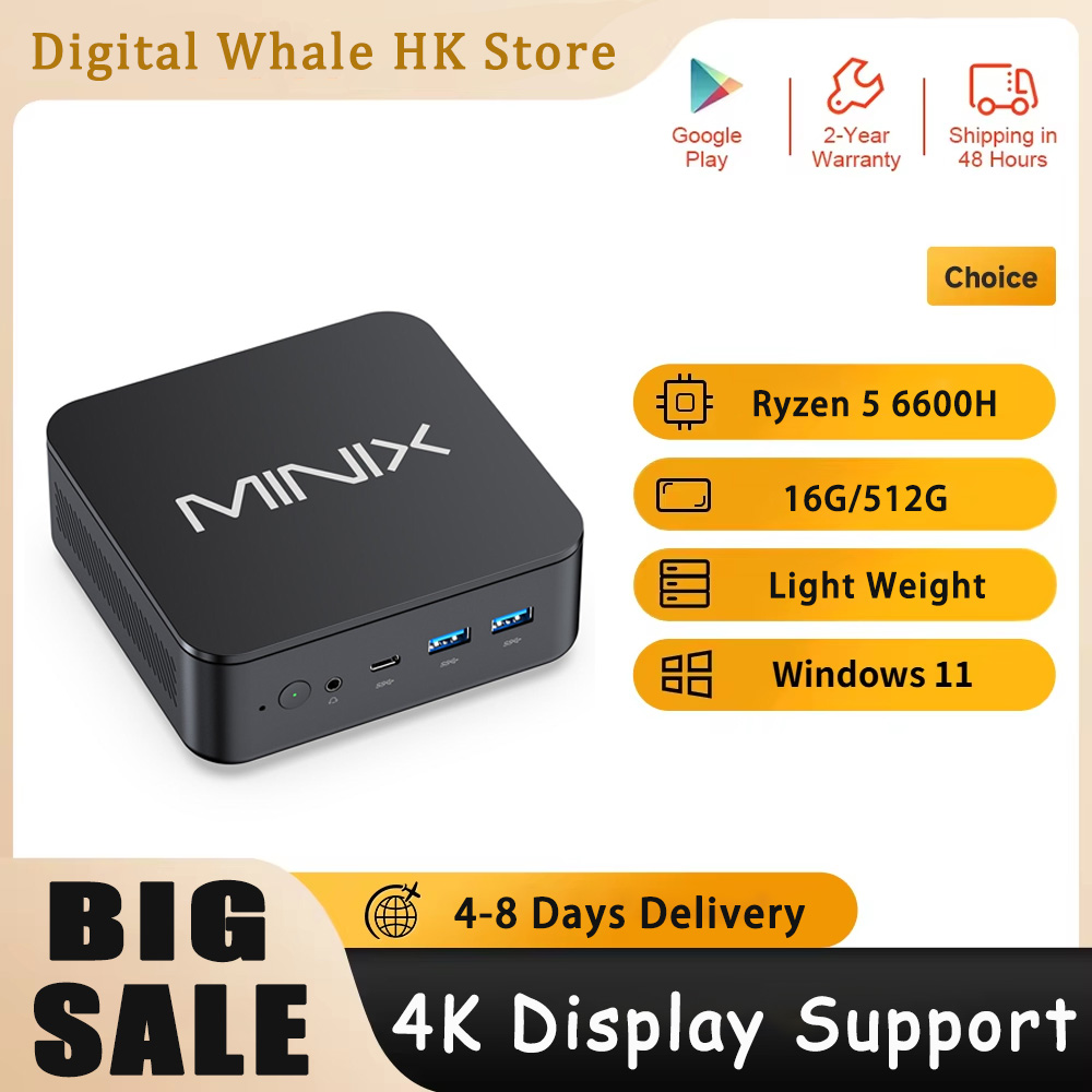 MINIX NR660 LP Mini PC AMD Ryz - Pc Gaming Amd Ryzen 5 avaliação e preço