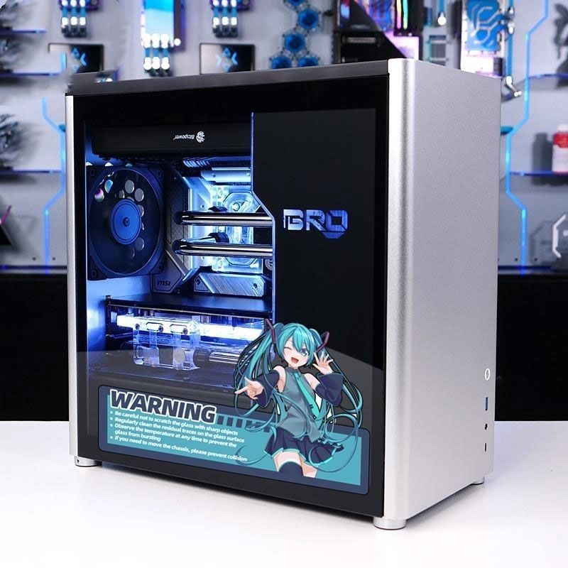 Novo Adesivo Kawaii para Caixa - Pc Gaming Hatsune Miku avaliação e preço