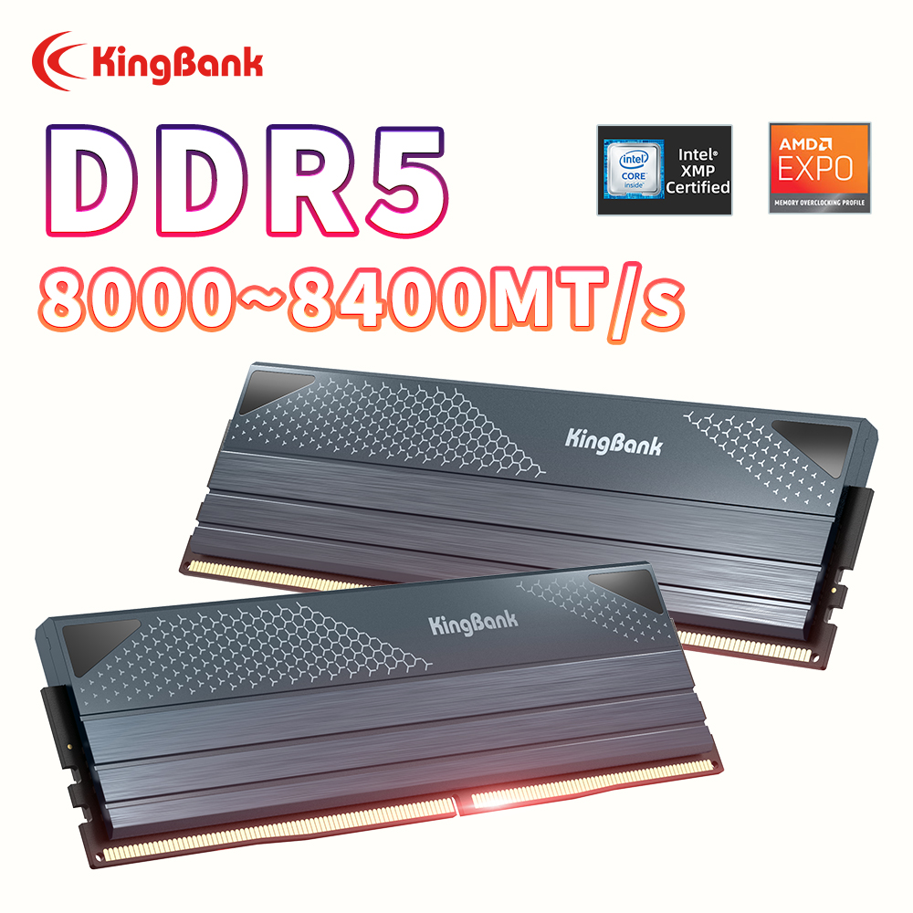 Memória KingBank DDR5 KFXB 48G - Pc Gaming Setup avaliação e preço