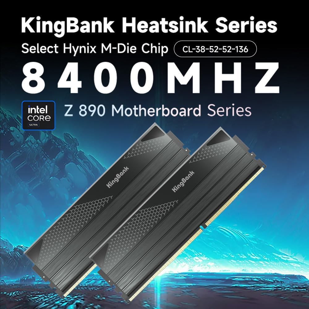 Memória KingBank DDR5 KFXB 48G - Pc Gaming Setup avaliação e preço