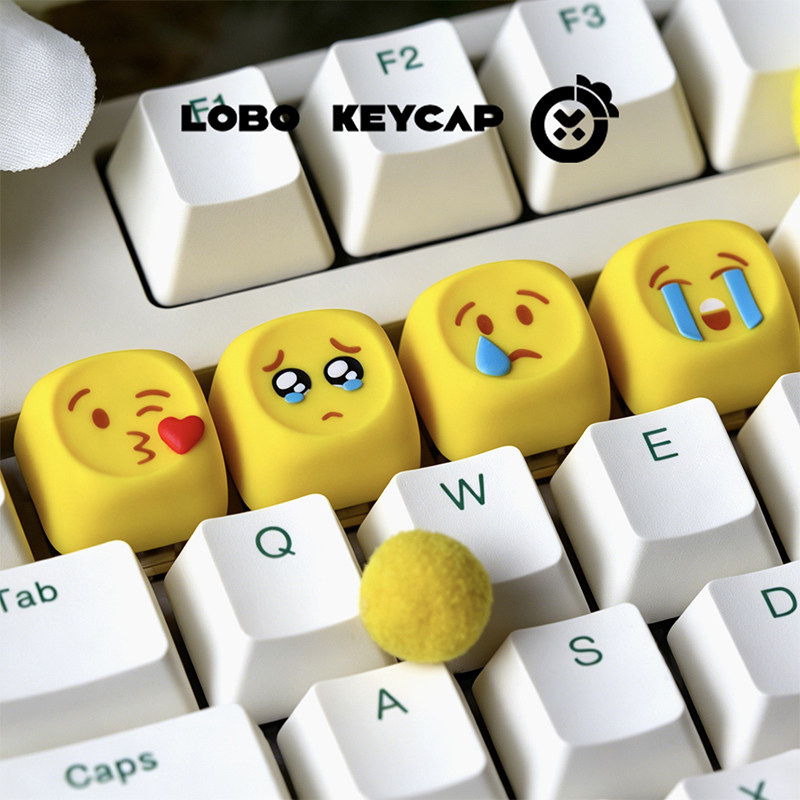 Keycap Lobo, keycap artesanal  - Custom Keycaps avaliação e preço