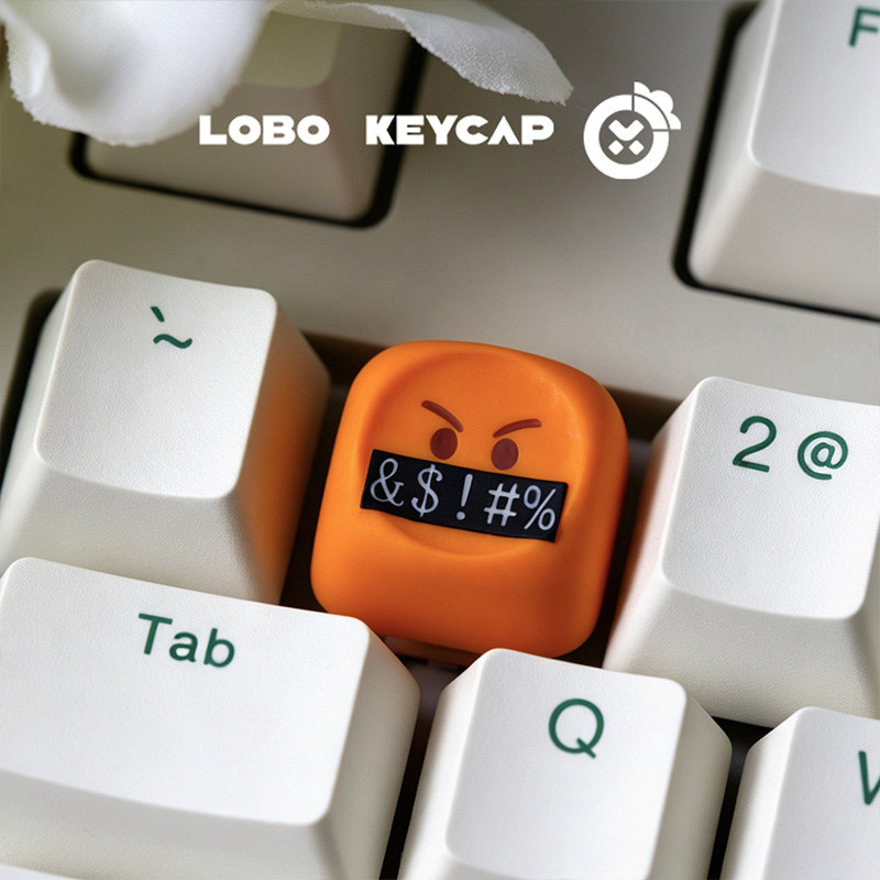 Keycap Lobo, keycap artesanal  - Custom Keycaps avaliação e preço