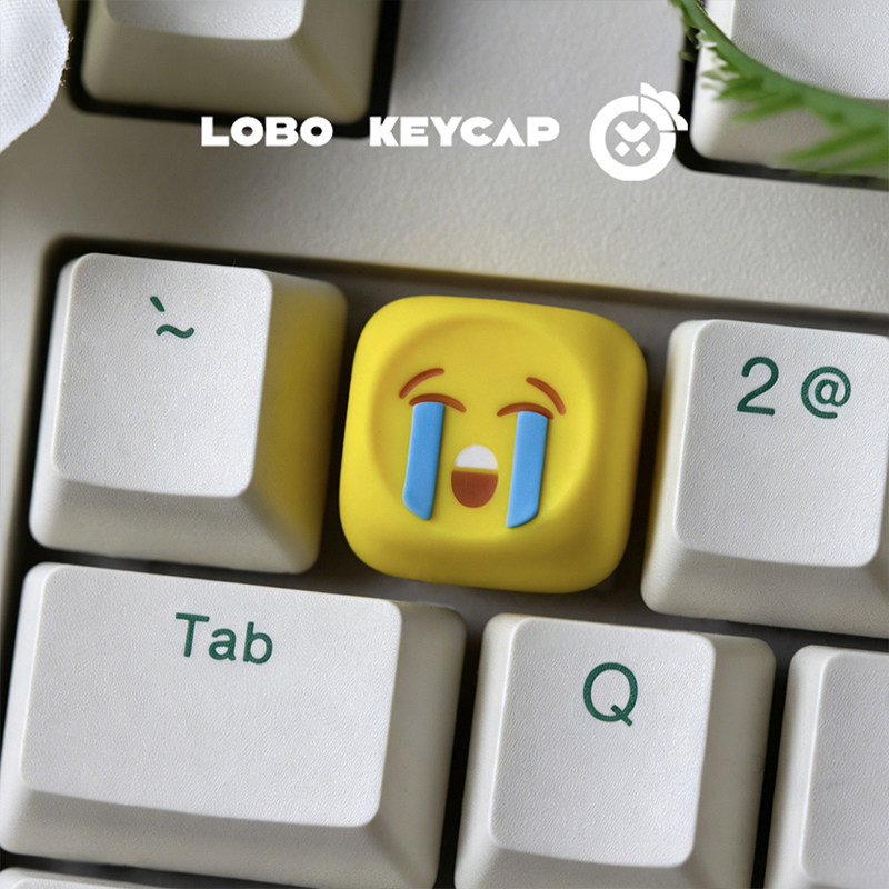 Keycap Lobo, keycap artesanal  - Custom Keycaps avaliação e preço