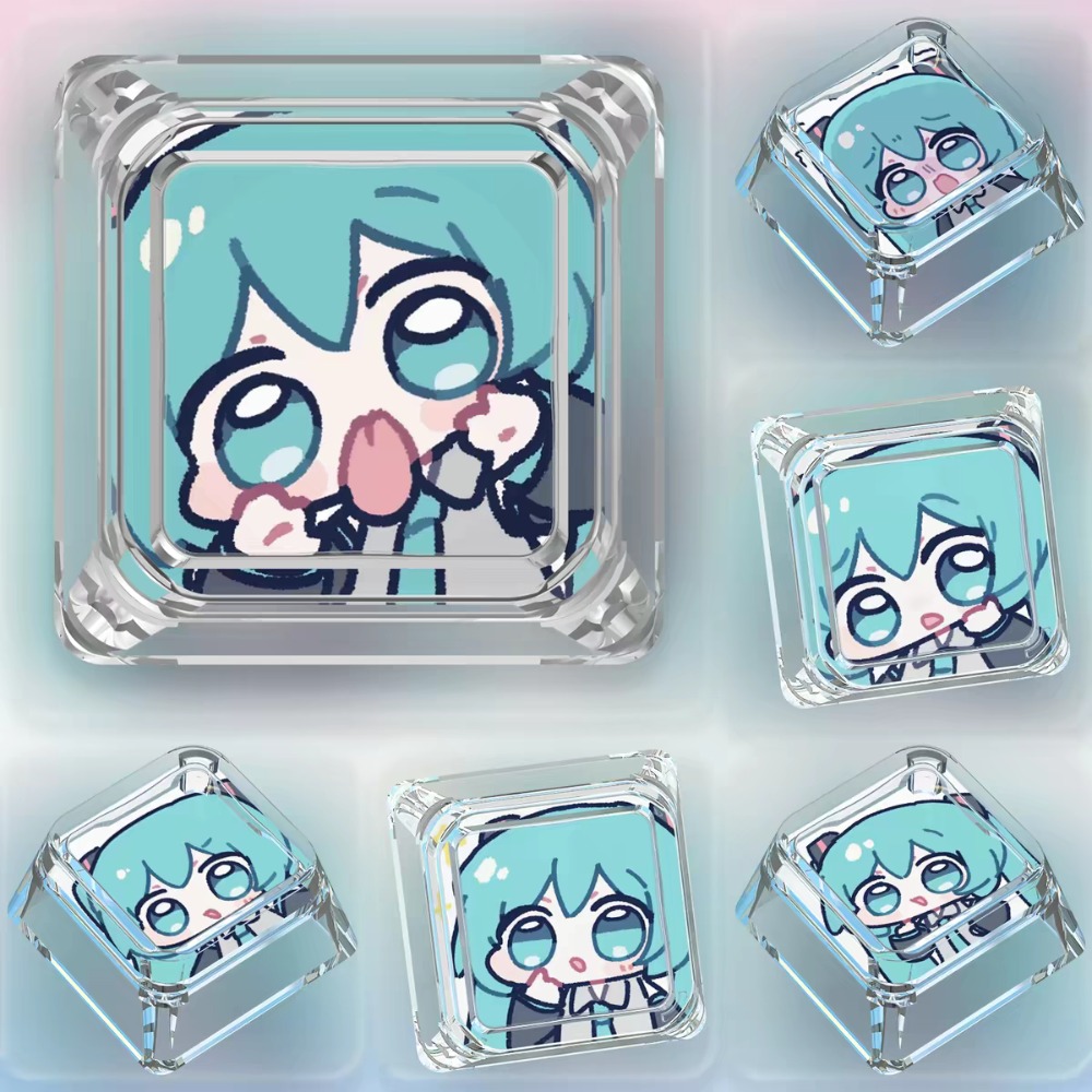 Keycap Hatsune Miku Versão Q e - Pc Gaming Hatsune Miku avaliação e preço