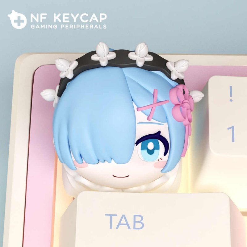 Rem anime individualidade arte - Custom Keycaps avaliação e preço
