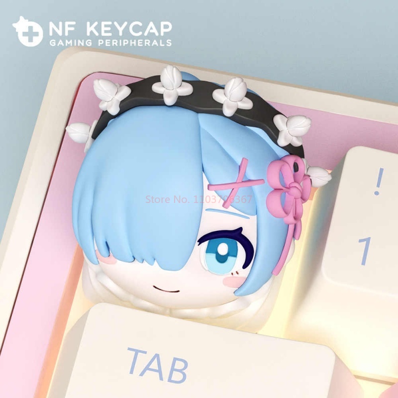 Rem anime individualidade arte - Custom Keycaps avaliação e preço
