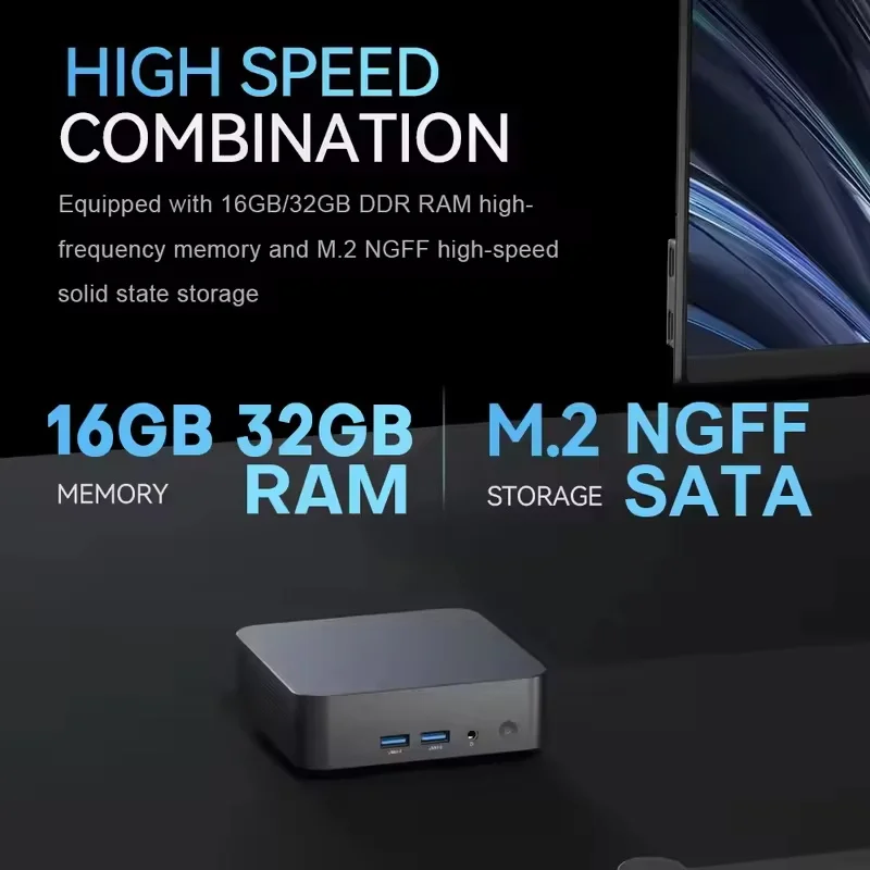 NOVO Mini PC Windows 11 Intel  - Pc Gaming Setup avaliação e preço