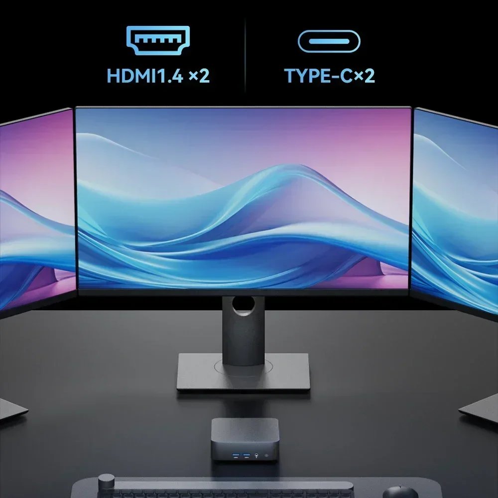 NOVO Mini PC Windows 11 Intel  - Pc Gaming Setup avaliação e preço