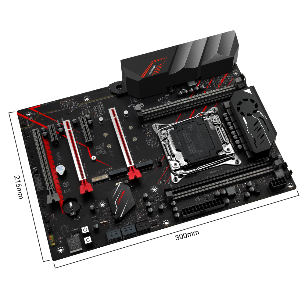 Placa-Mãe MACHINIST X99 MR9A P - Pc Gaming Xeon avaliação e preço