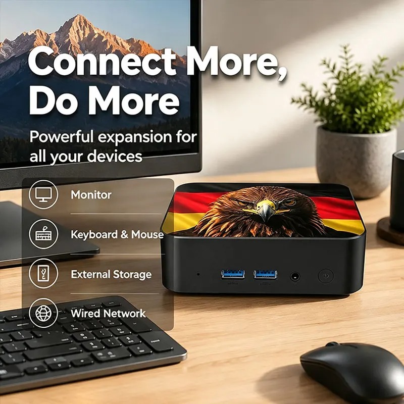 Mini PC Portátil 2026 Intel Co - Pc Gaming Gaming avaliação e preço